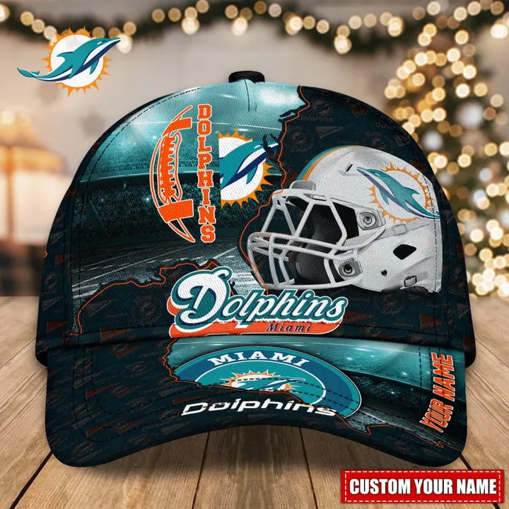 miami dolphins personalized classic cap bb454 vav5o