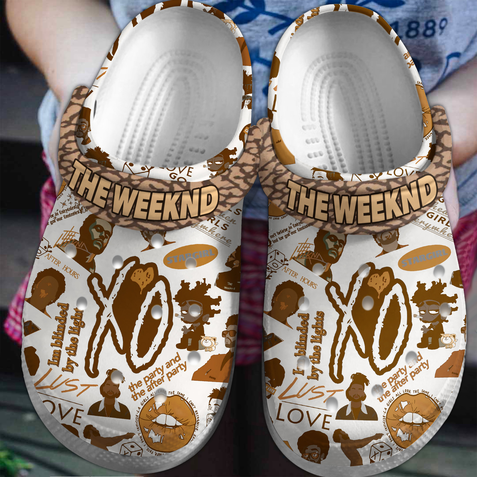 minimalism style the weeknd xo edition music clogs magre