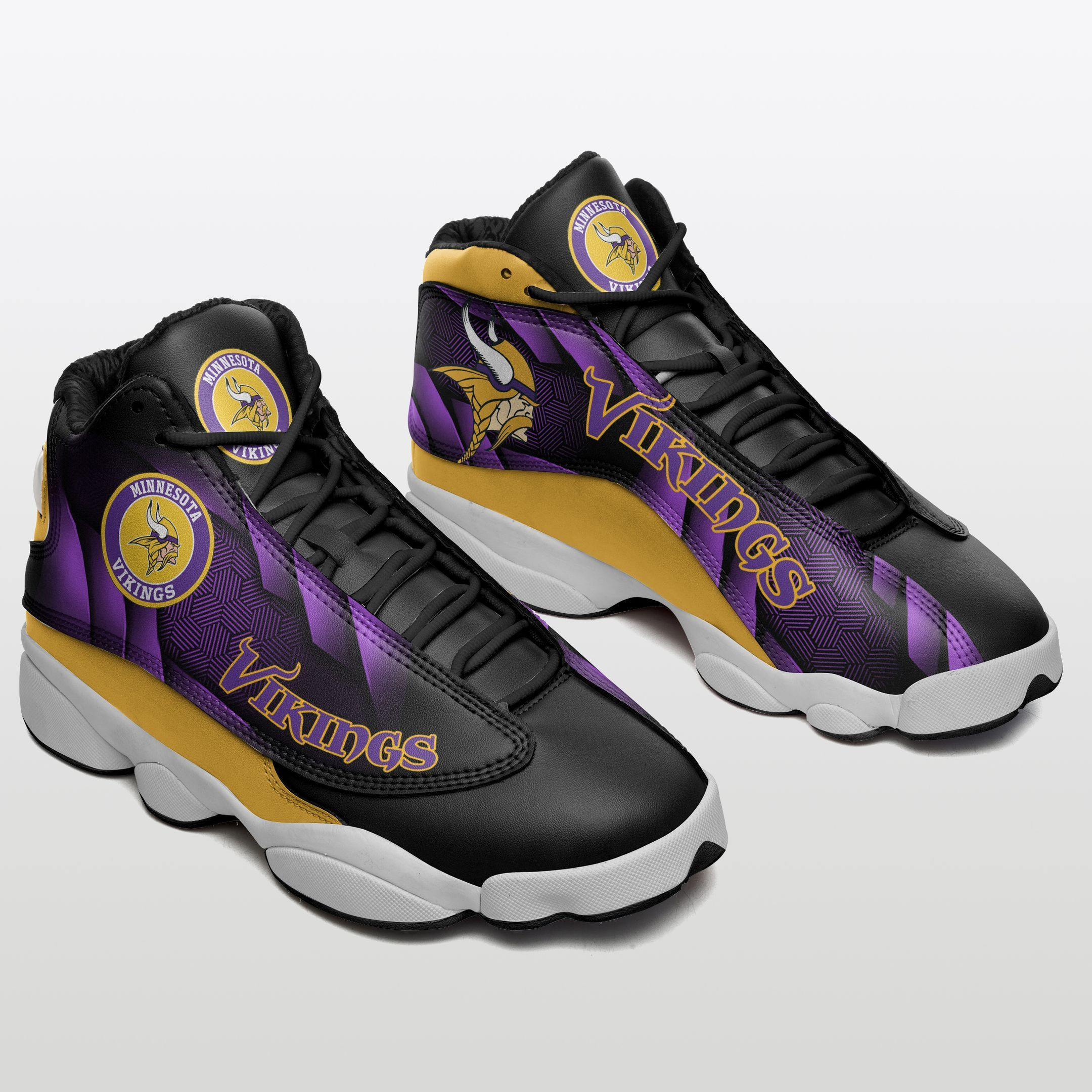 minnesota vikings air jd13 sneakers 603 bjsii