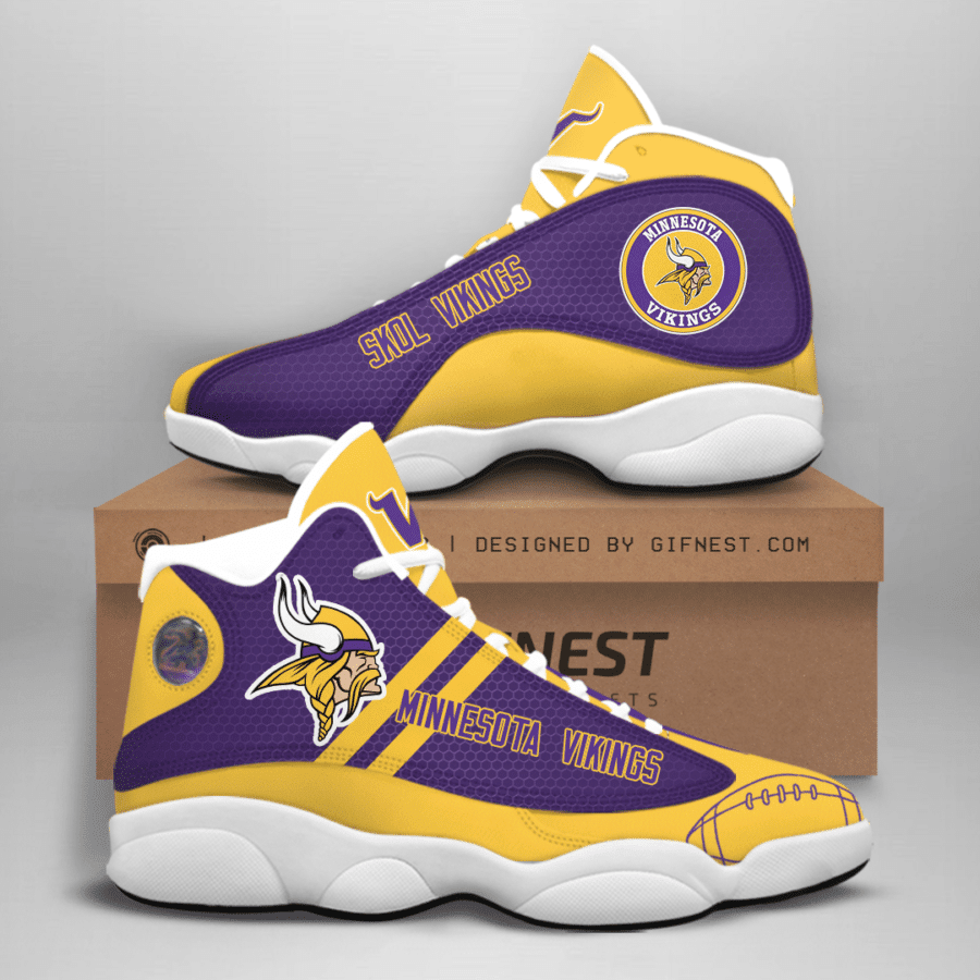 minnesota vikings ajd13 sneakers 1023 1bkcl