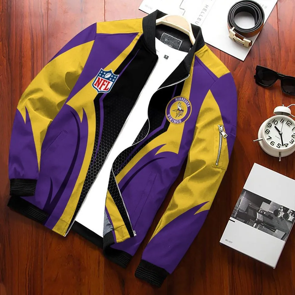 minnesota vikings bomber jacket 304 qc0yl