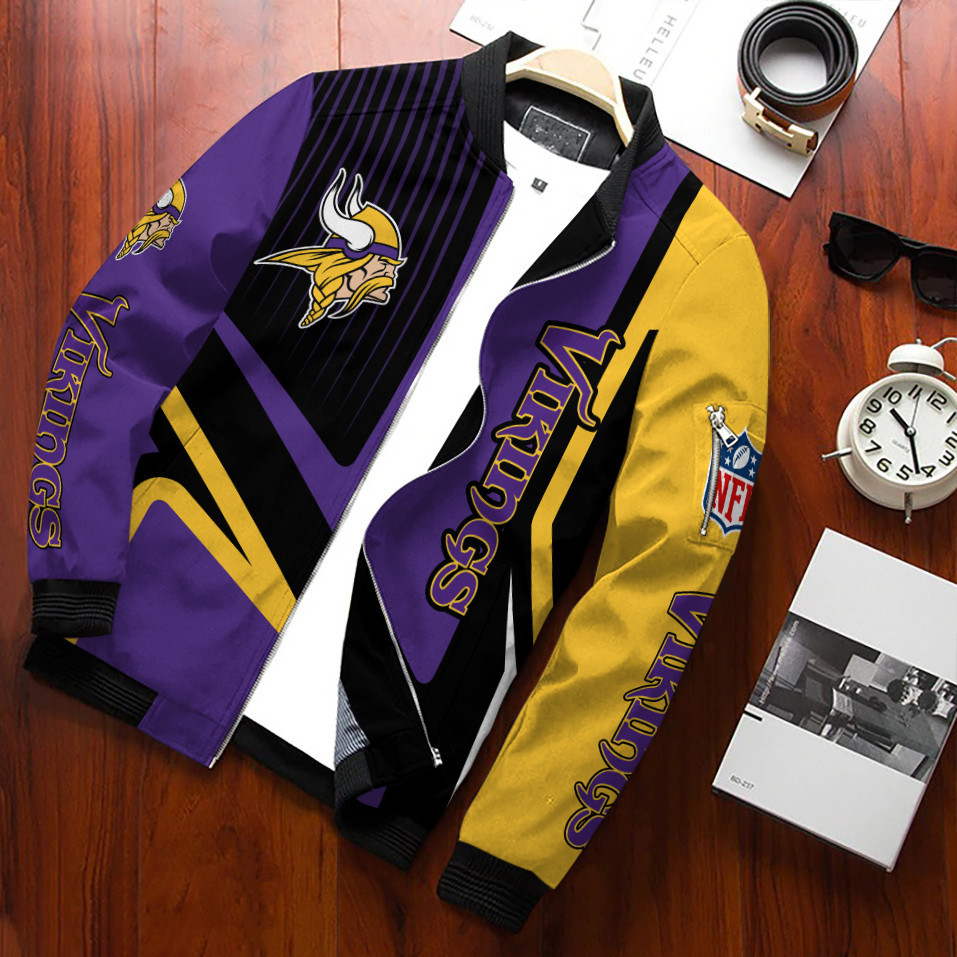 minnesota vikings bomber jacket 728 byy1m