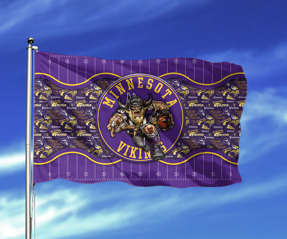 minnesota vikings flag 474 ujgjv