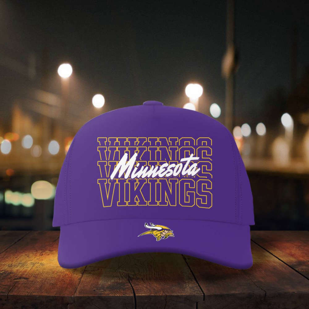 minnesota vikings instant replay classic cap snapback cap 2
