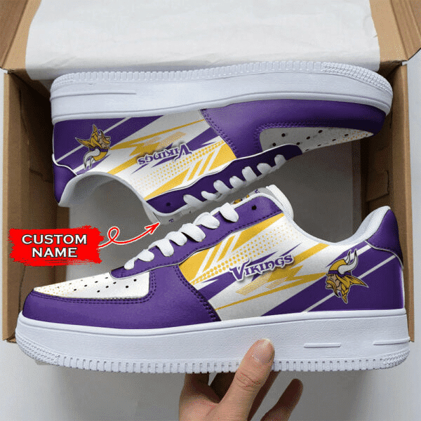minnesota vikings nfl personalized air force 1 shoes txgek