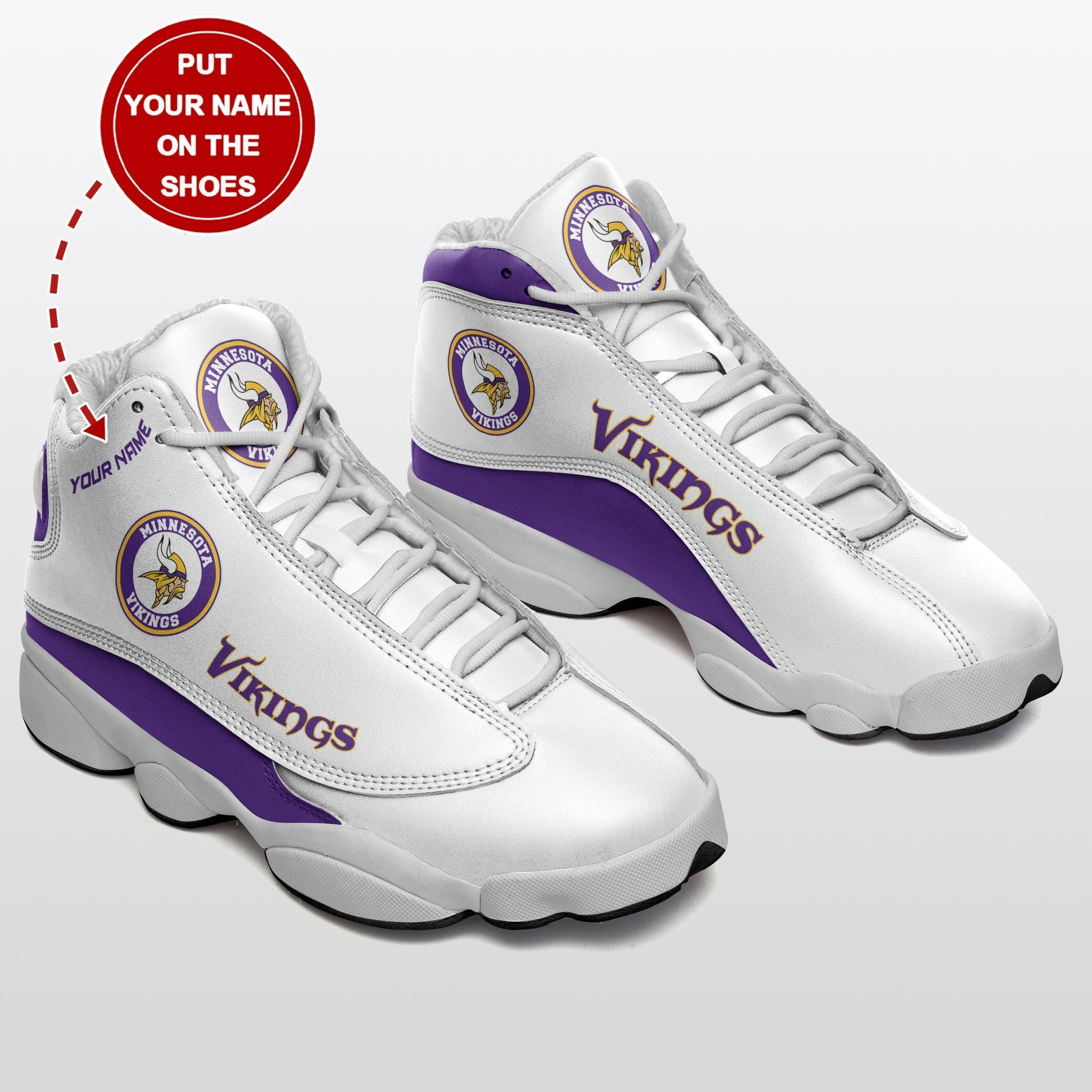 minnesota vikings personalized air jd13 sneakers 042 zj2bw