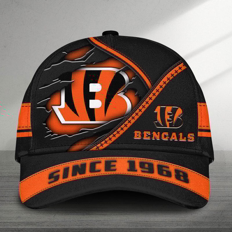 mistmerch cincinnati bengals personalized classic cap gift for fans o4qxc