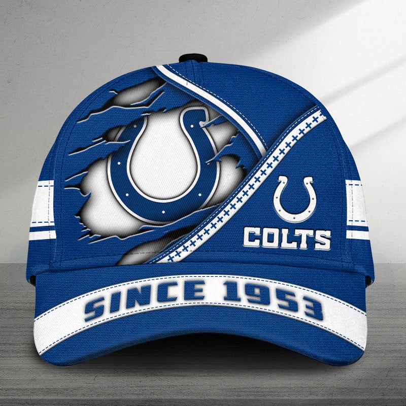 mistmerch indianapolis colts personalized classic cap gift for fans b3793