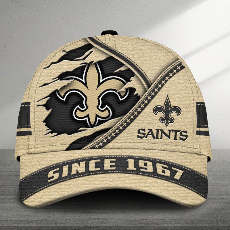 mistmerch new orleans saints personalized classic cap gift for fans wjjd7