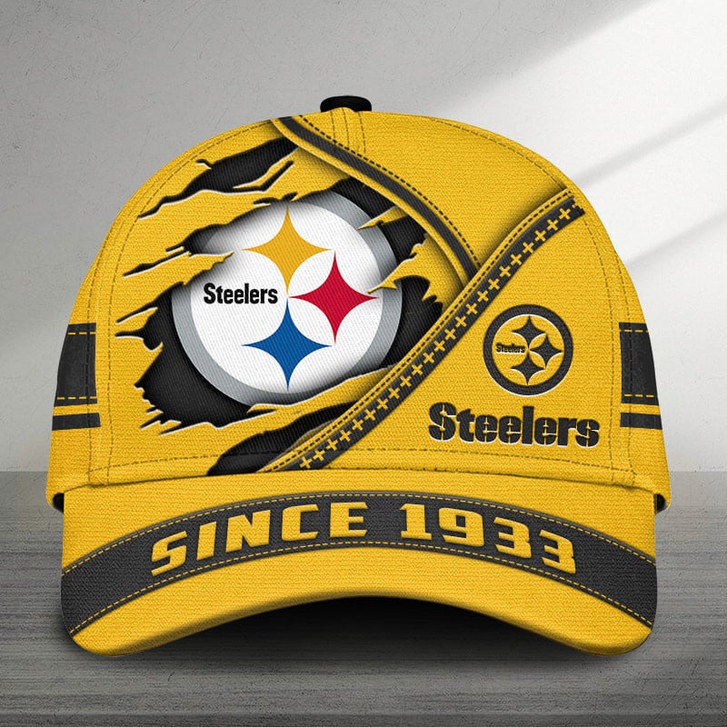 mistmerch pittsburgh steelers personalized classic cap gift for fans 2vvcg