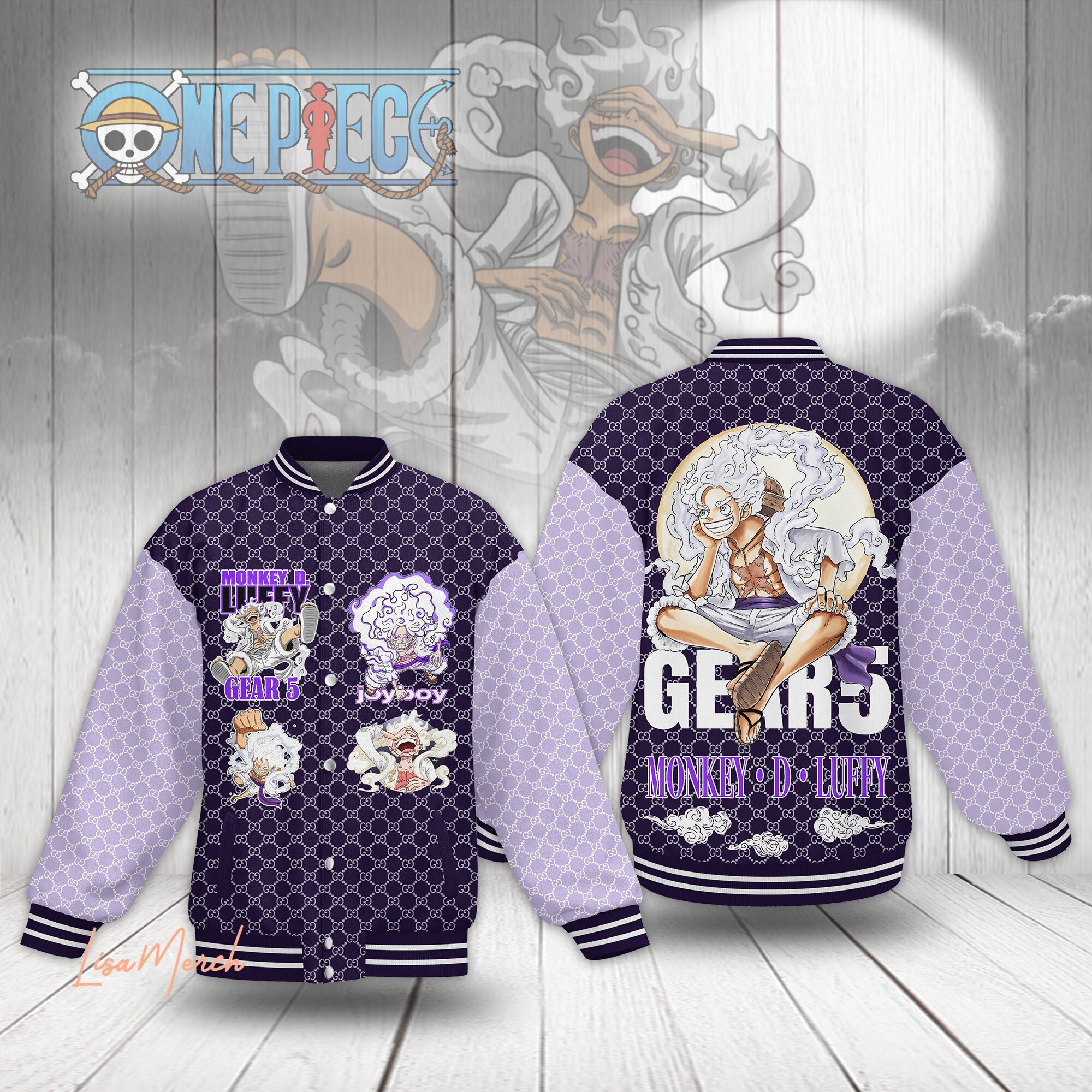 monkey d.luffy gear 5 joyboy baseball jacket s6as1