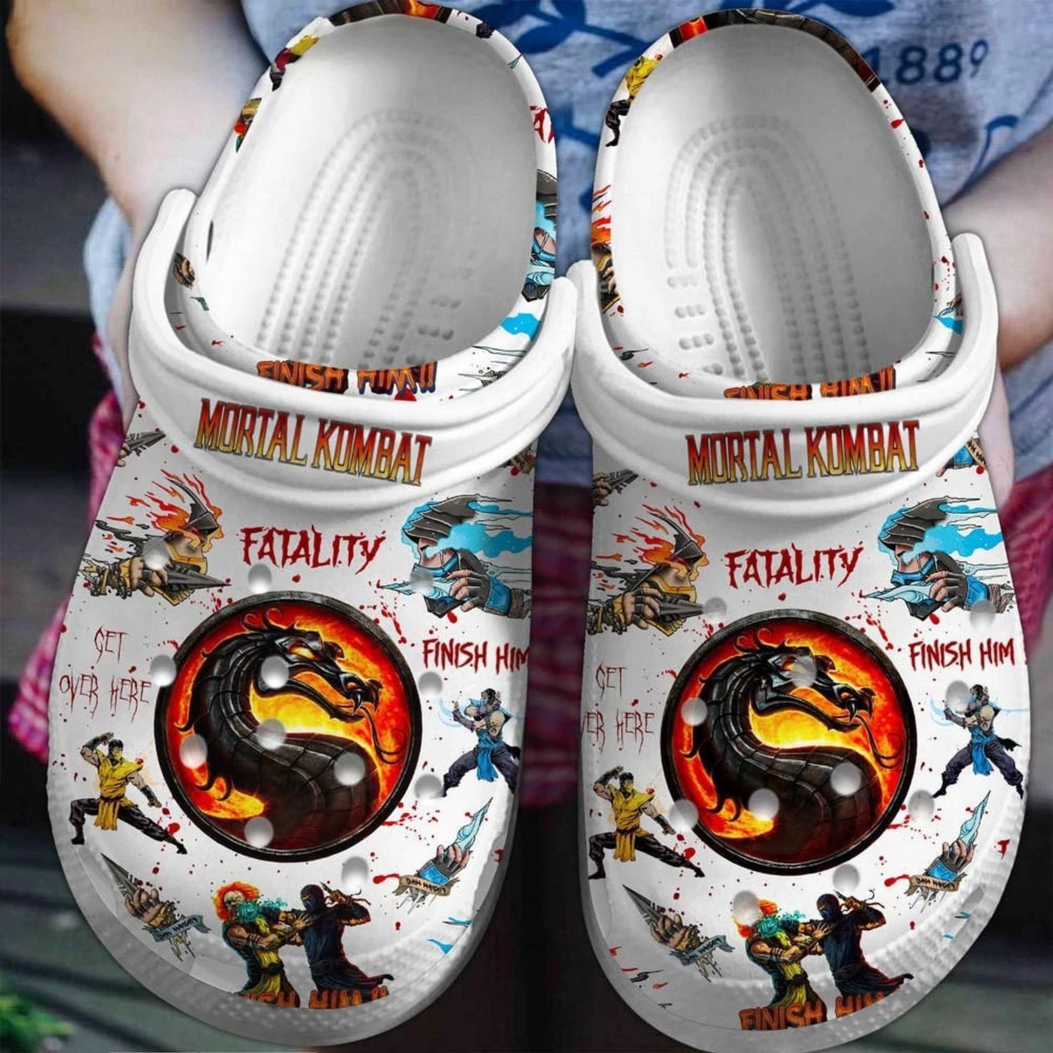 mortal kombat movie white clogs for kids 26 adults hkuse