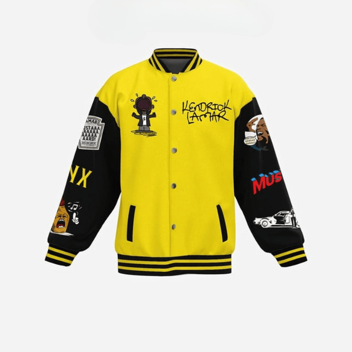 mustard not like us goes 231 kendrick lmar baseball jacket 3bhos