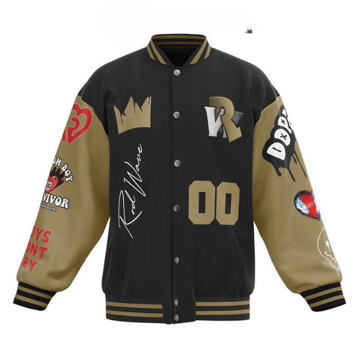 my darkest times taught me to shine rod wave baseball jacket tgune