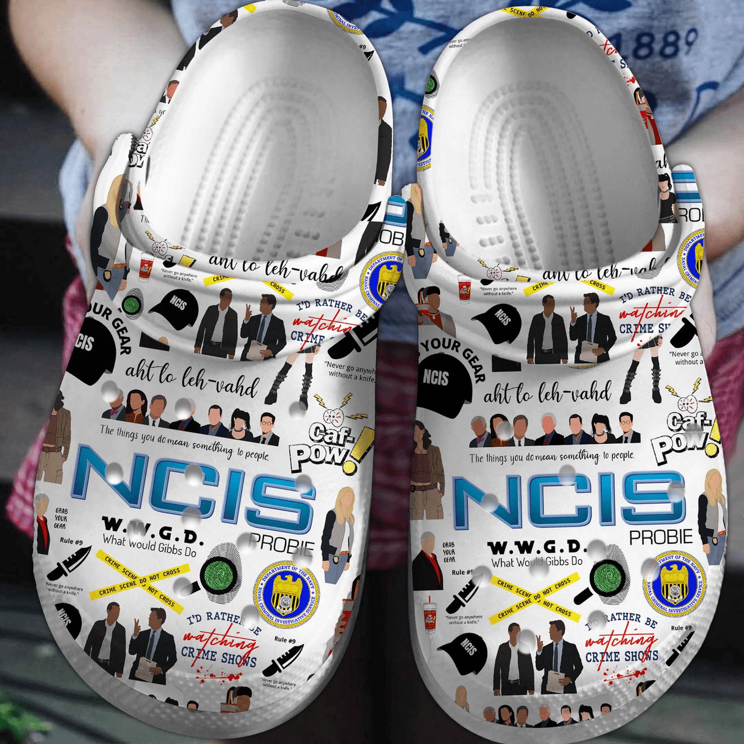 ncis tv series probie watching crime shows clogs for kids and adults fwyki