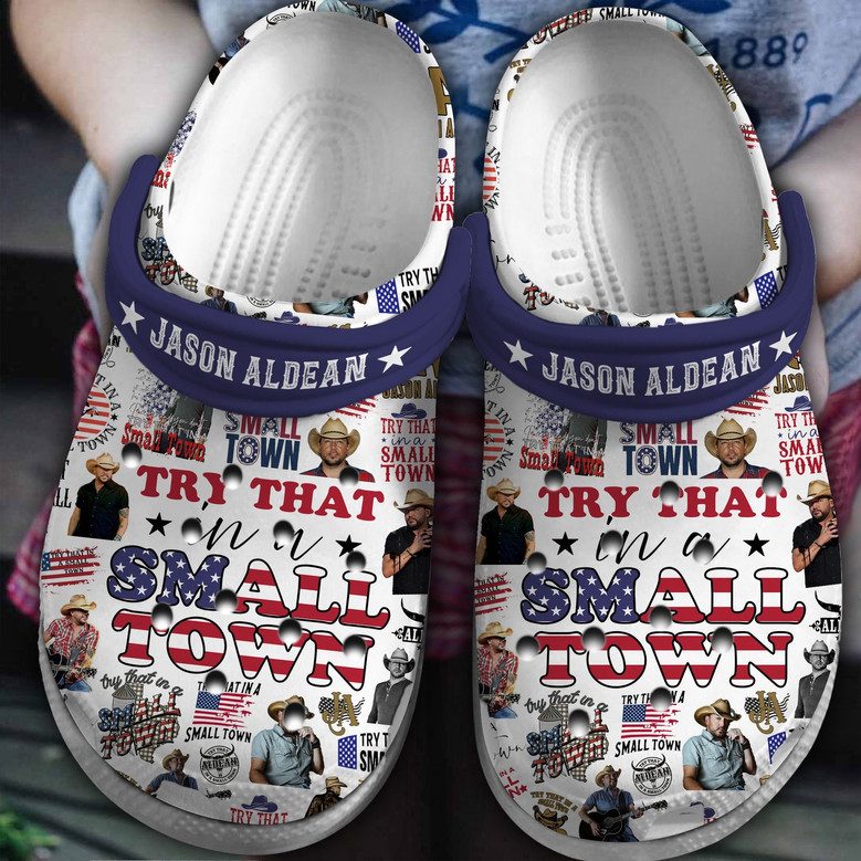new design cool shoes jason aldean music clogs for kids and adults ksqze