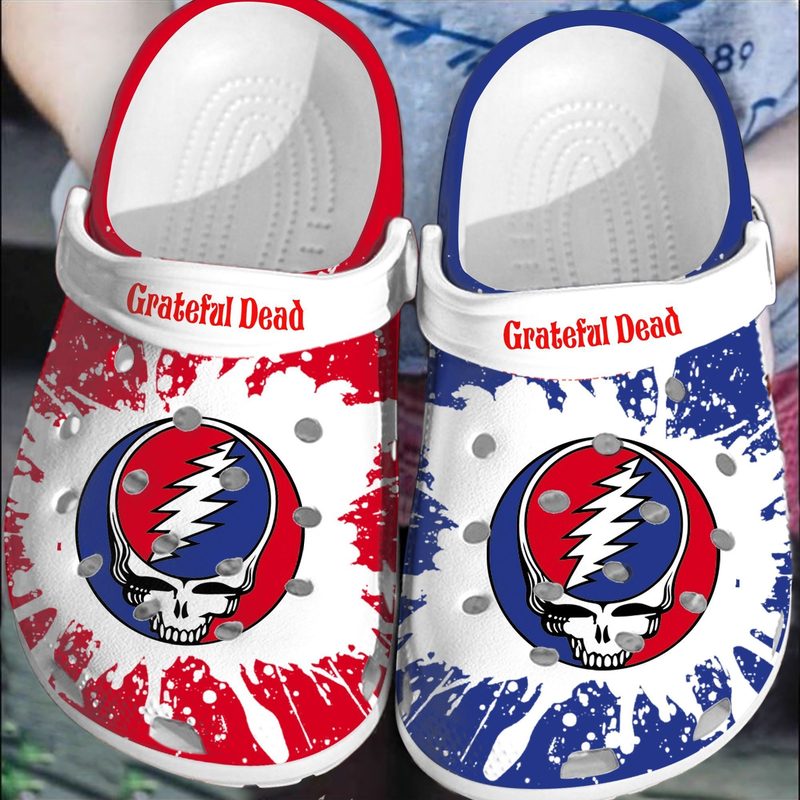 new design grateful dead music crocs wbdtp