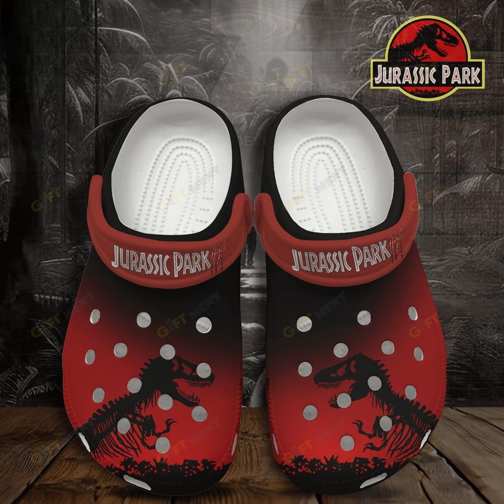new design jurassic world red clogs for kids 26 adults riqza