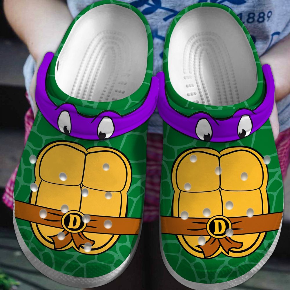 new design ninja turtle donatello cartoon clogs aivw9