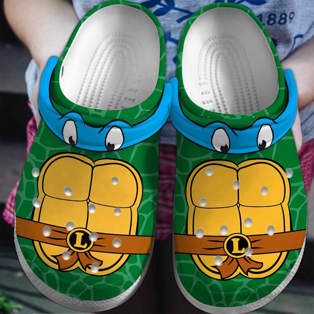 new design ninja turtle leonardo cartoon clogs sd8ab