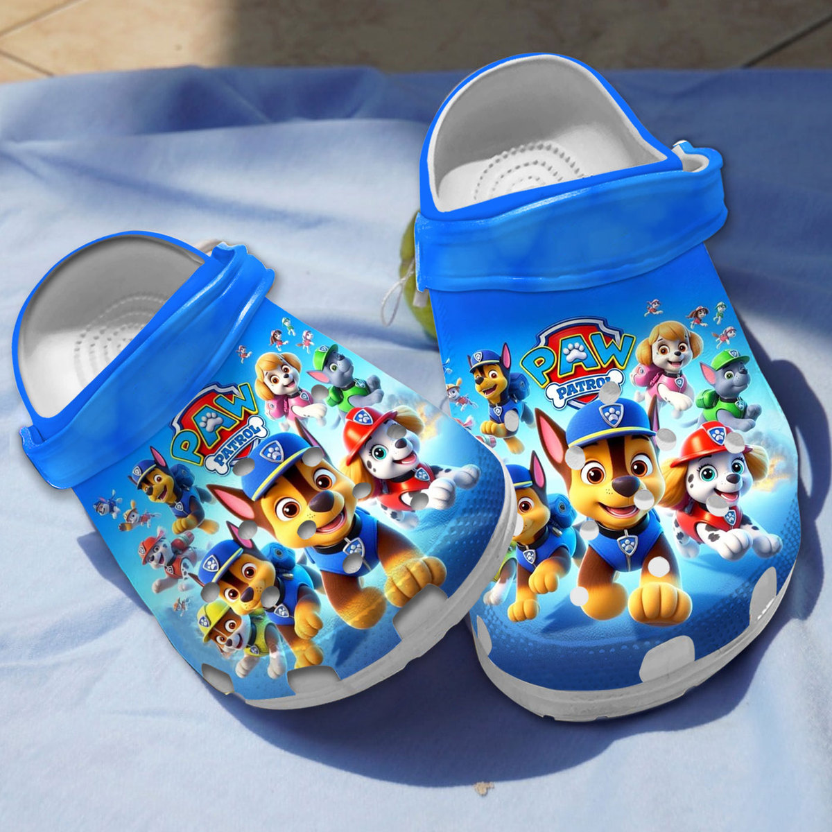new design of paw patrol blue crocs y6pgi