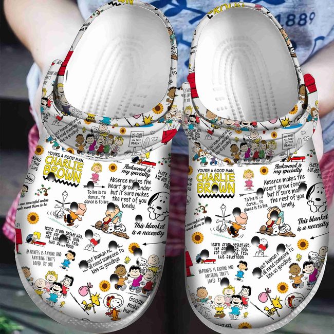 new design of peanut snoopy classic crocs for kids and adults nkuj4