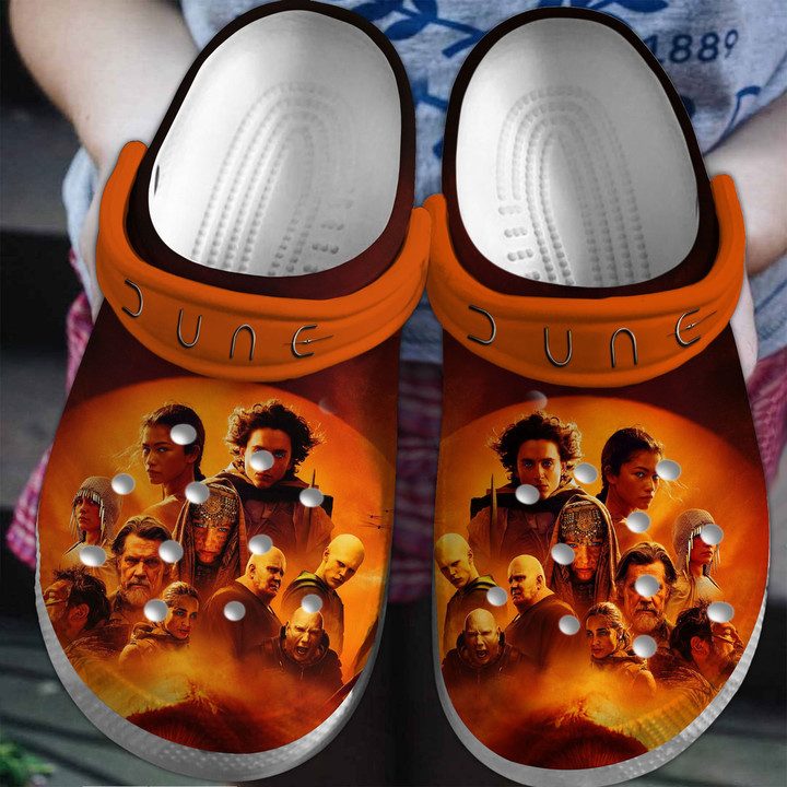 new design of the movie dune unisex crocs for men and women us3ln