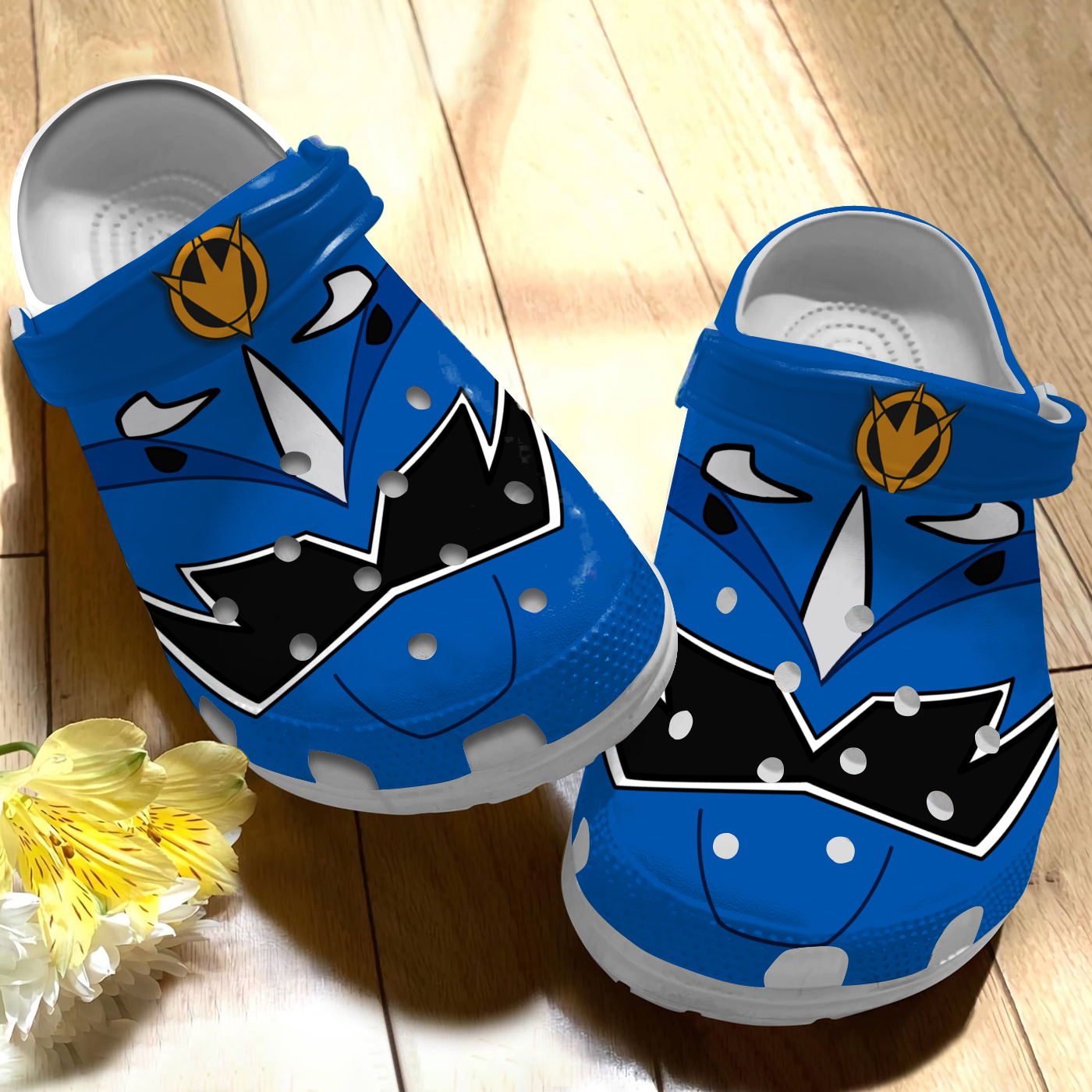 new design power rangers dino thunder blue clogs shoes shop now for the best price duos9