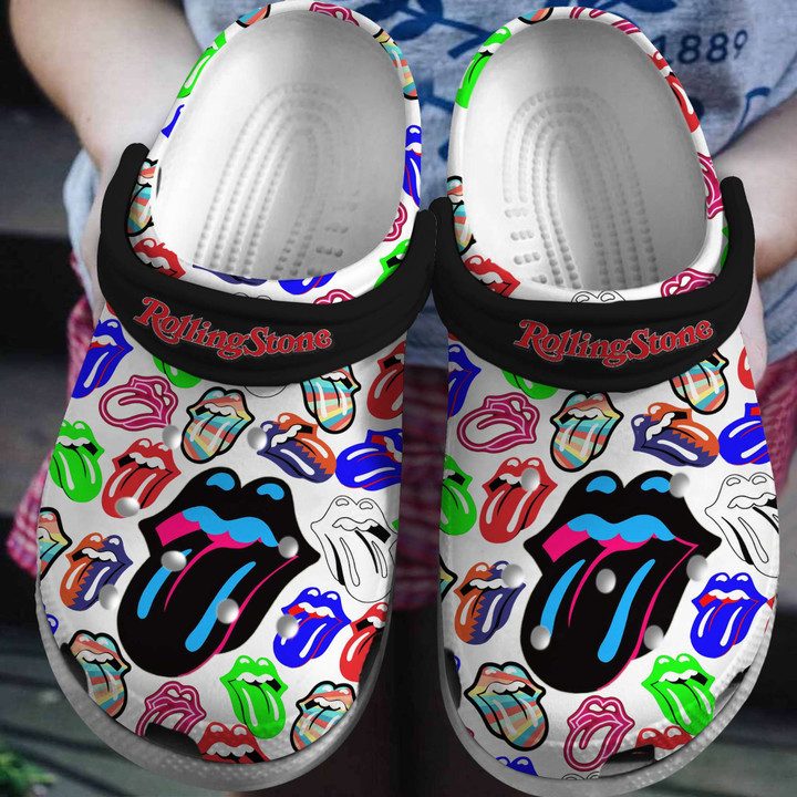 new design rolling stone music crocs bwmz7