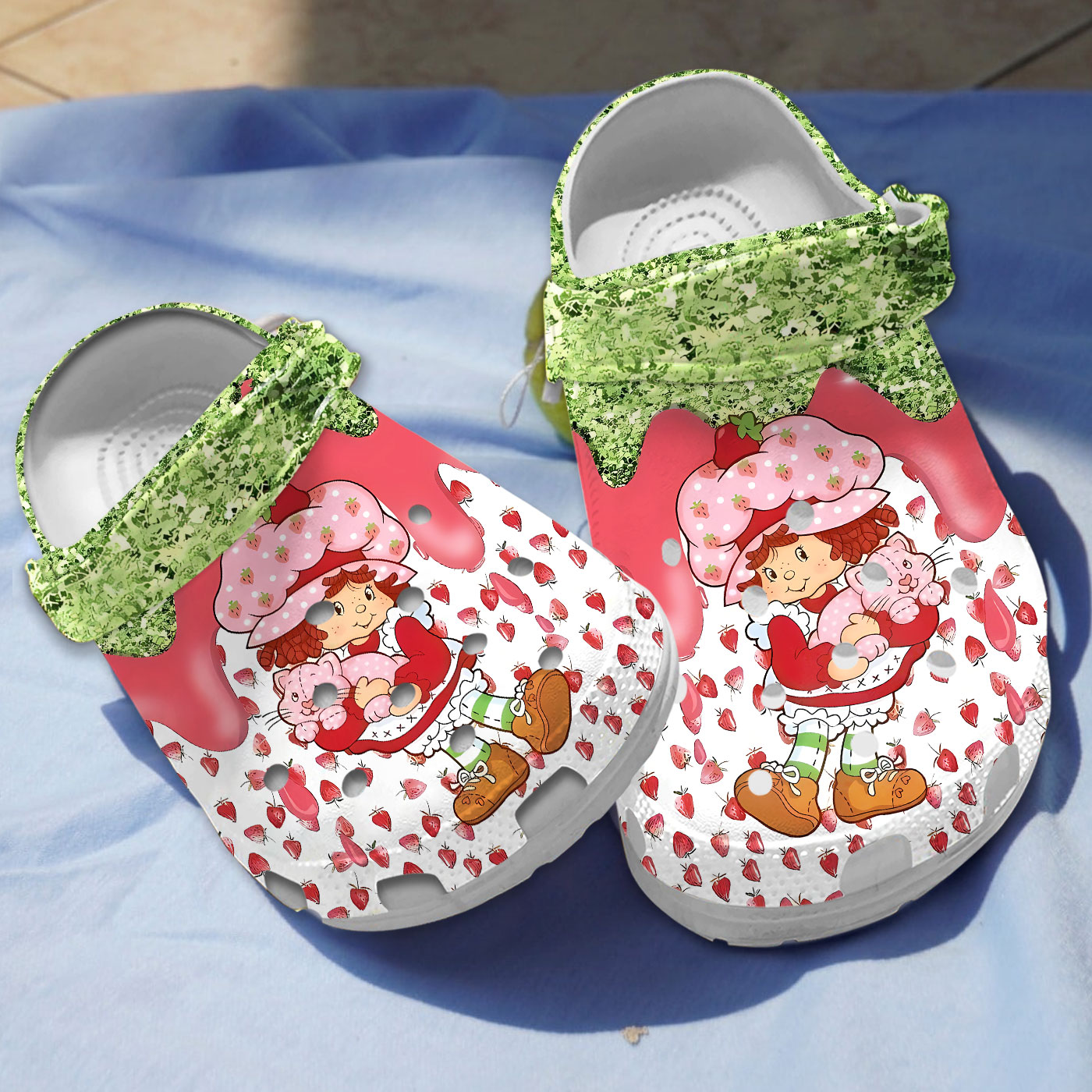 new design strawberry short cake classic clogs vuc6j