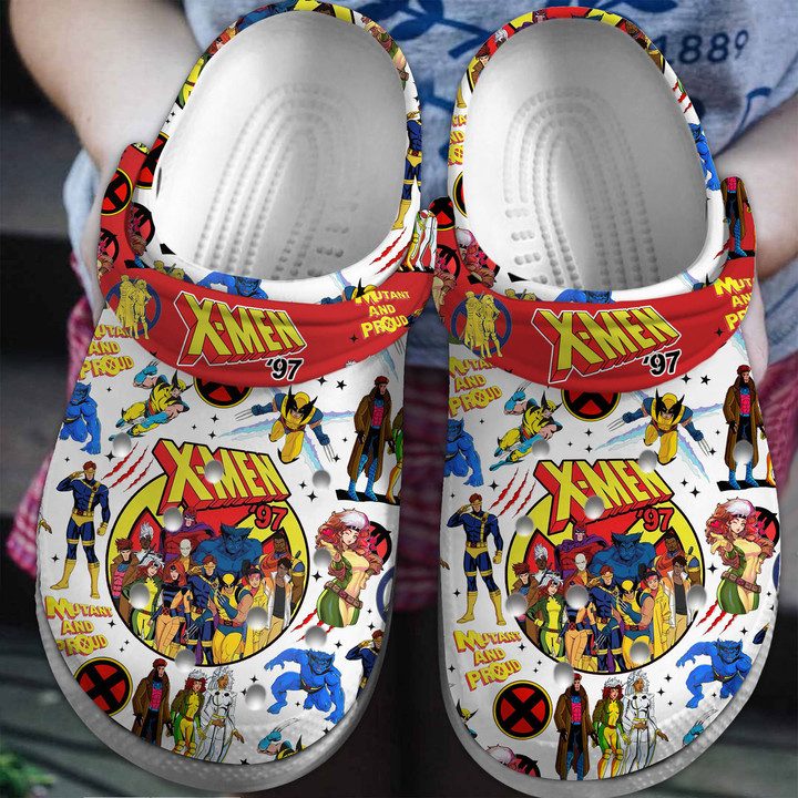 new design x men 97 classic crocs for kids and adults qwini