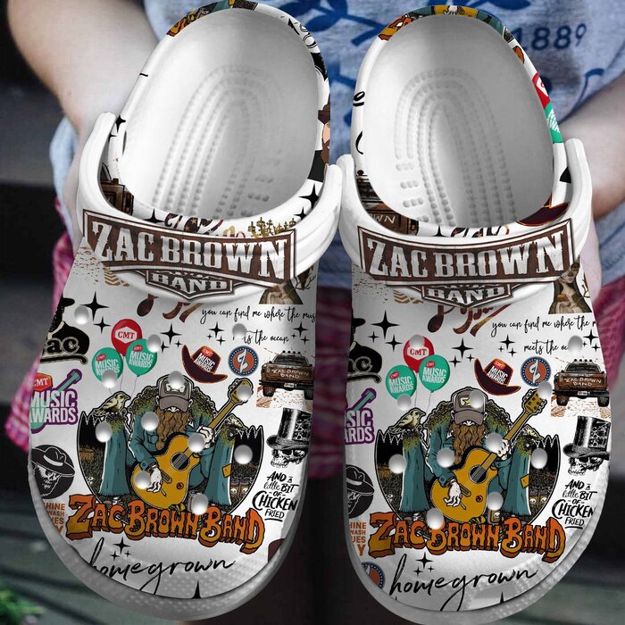 new design zac brown band clogs for kids 26 adults egkcb