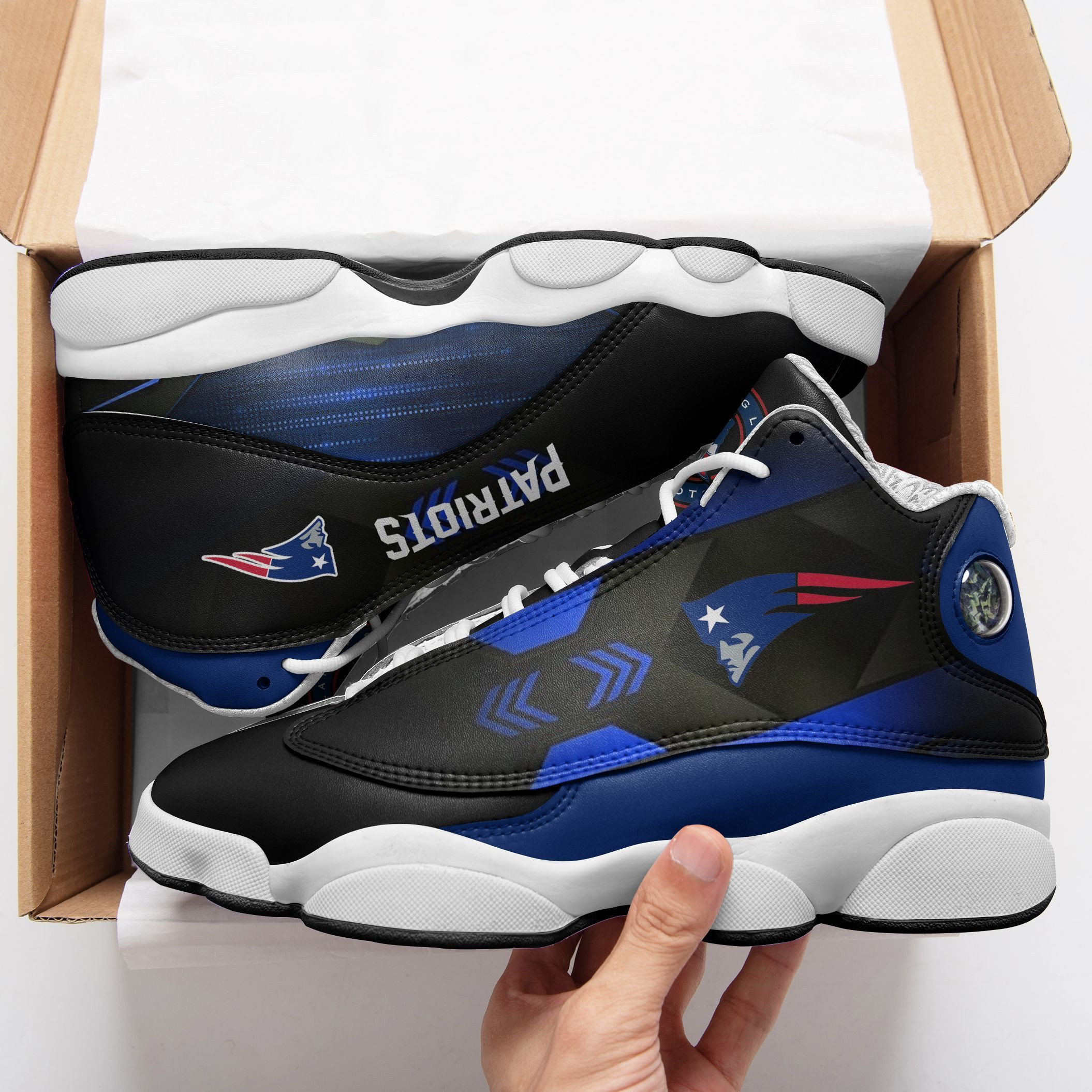 new england patriots ajd13 sneakers 761 n6hxf