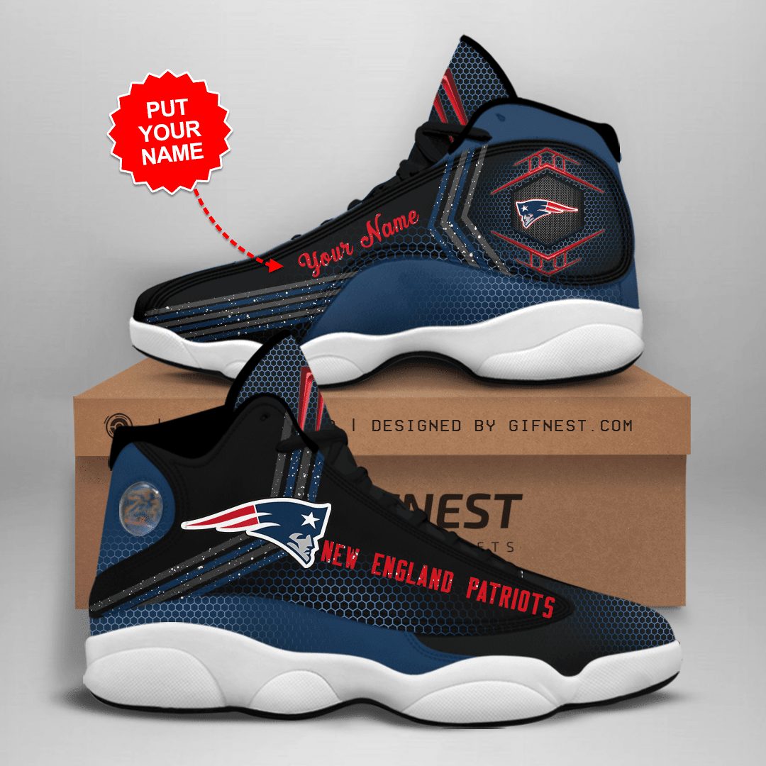 new england patriots personalized ajd13 sneakers 1077 inmie