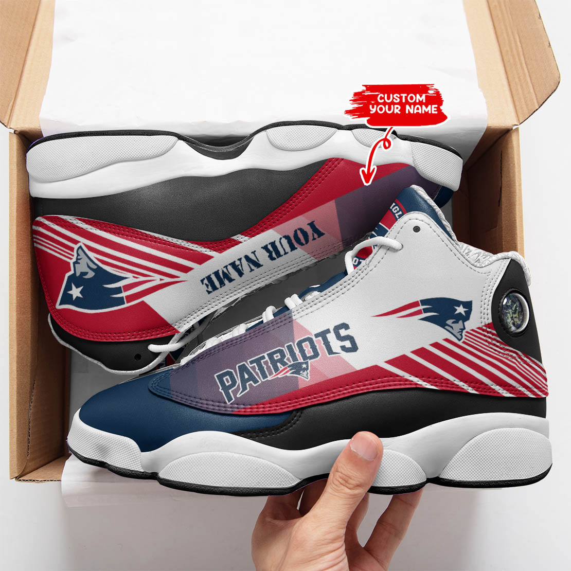 new england patriots personalized ajd13 sneakers bg194 tfenn