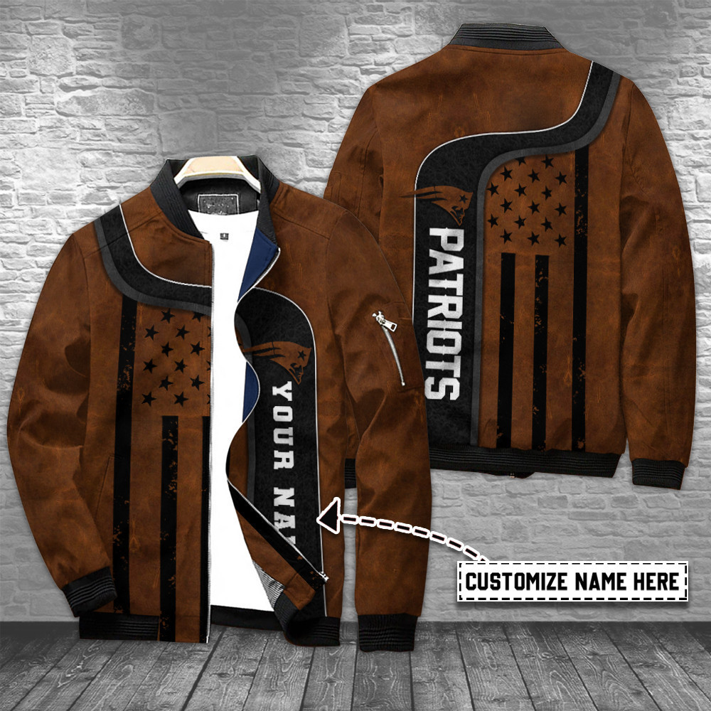 new england patriots personalized bomber jacket bg567 v1ccs