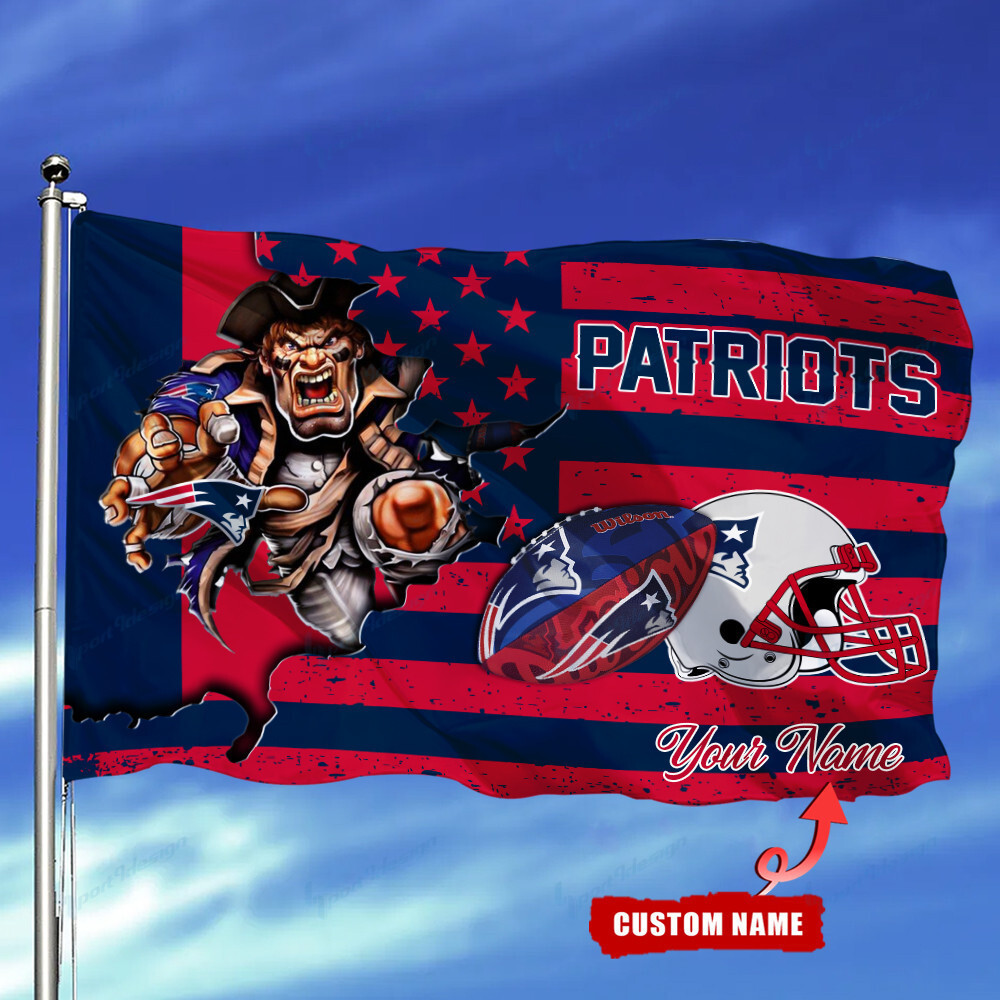 new england patriots personalized flag 126 ydiqm