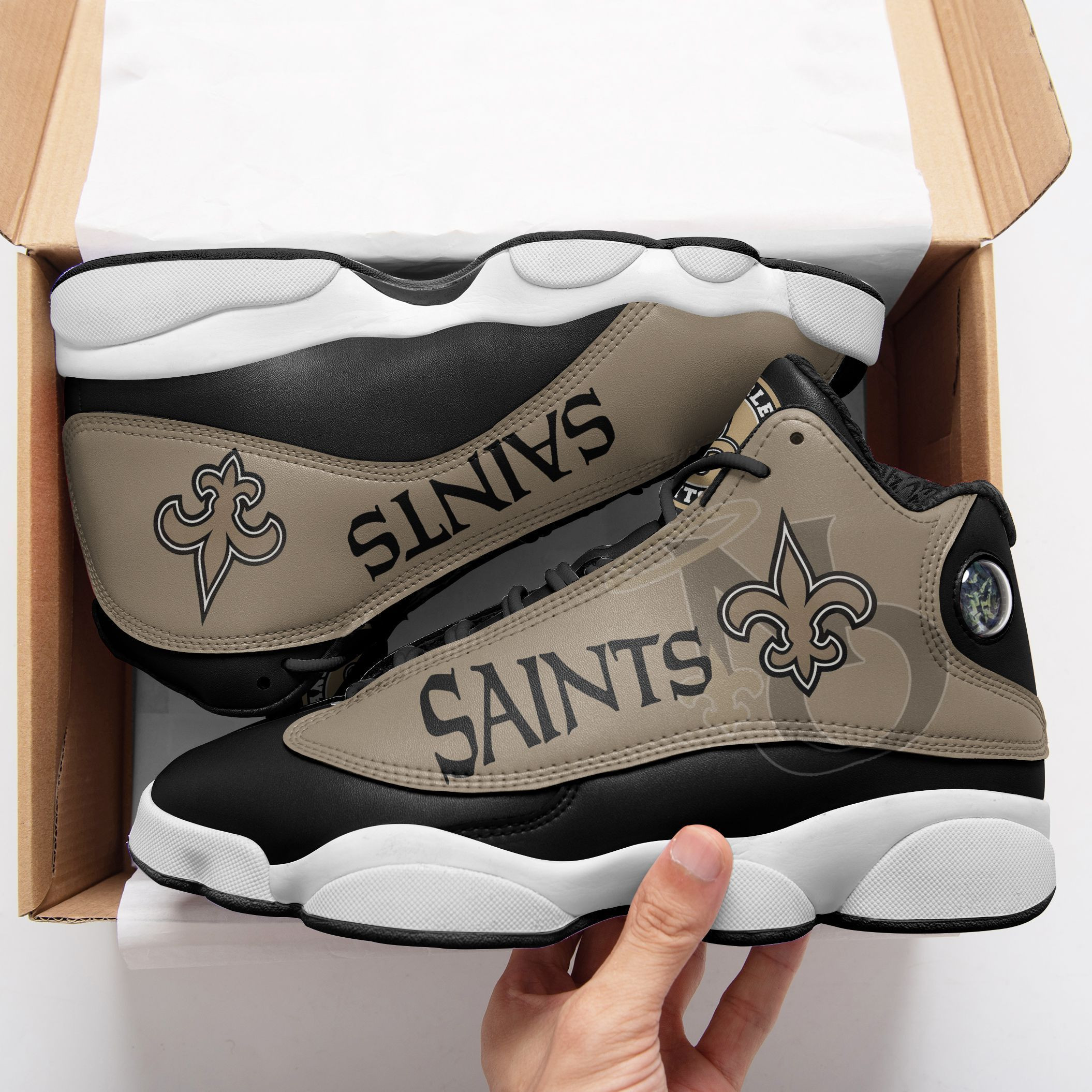 new orleans saints air jd13 sneakers 369 yhxel