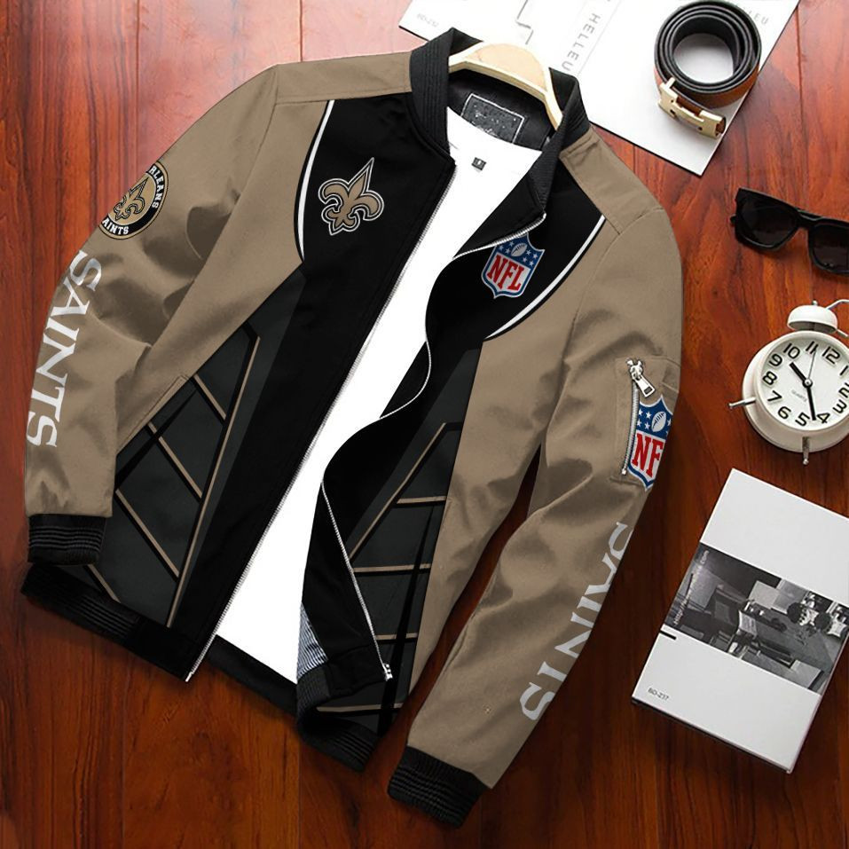 new orleans saints bomber jacket 206 qb2sr