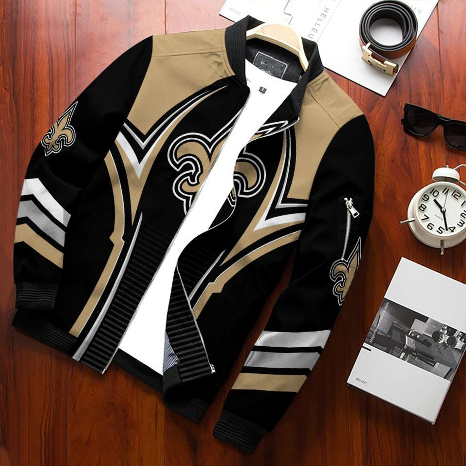 new orleans saints bomber jacket 512 cjz1l