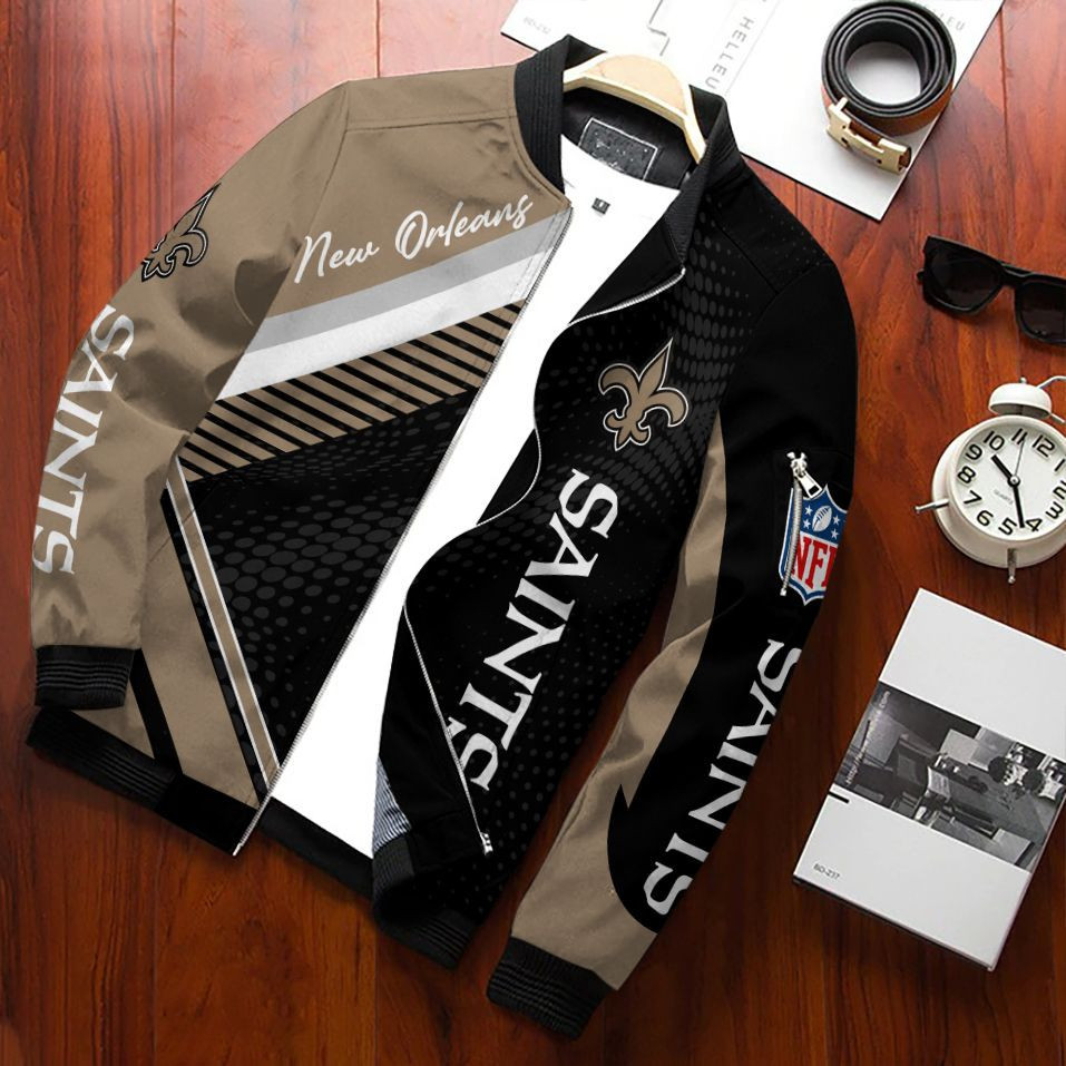 new orleans saints bomber jacket 685 qbcvb