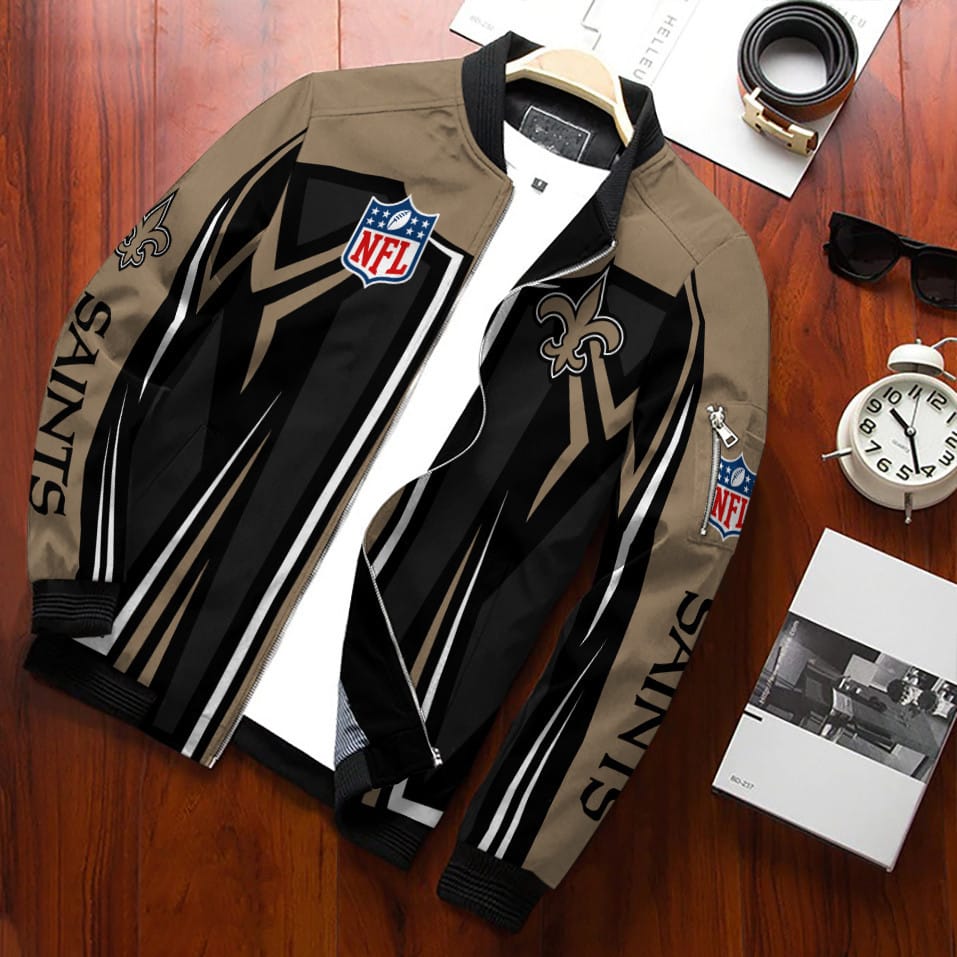 new orleans saints bomber jacket 719 t7rfy
