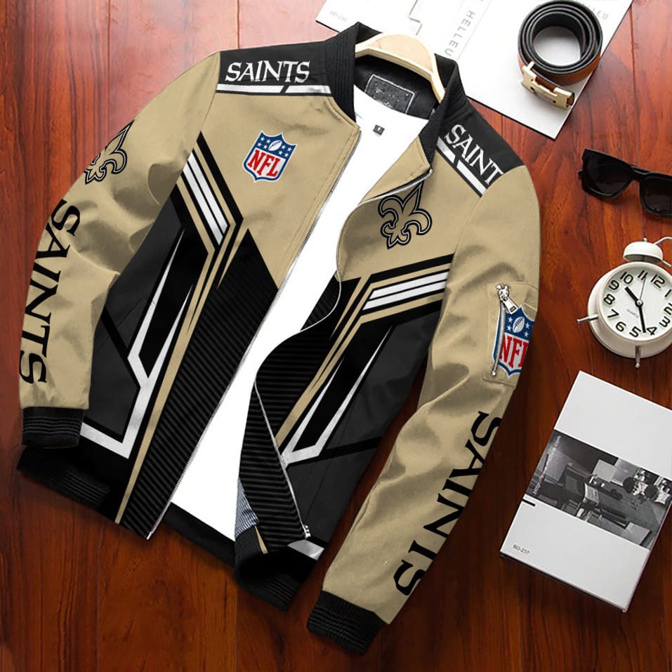new orleans saints bomber jacket 766 lwm7y