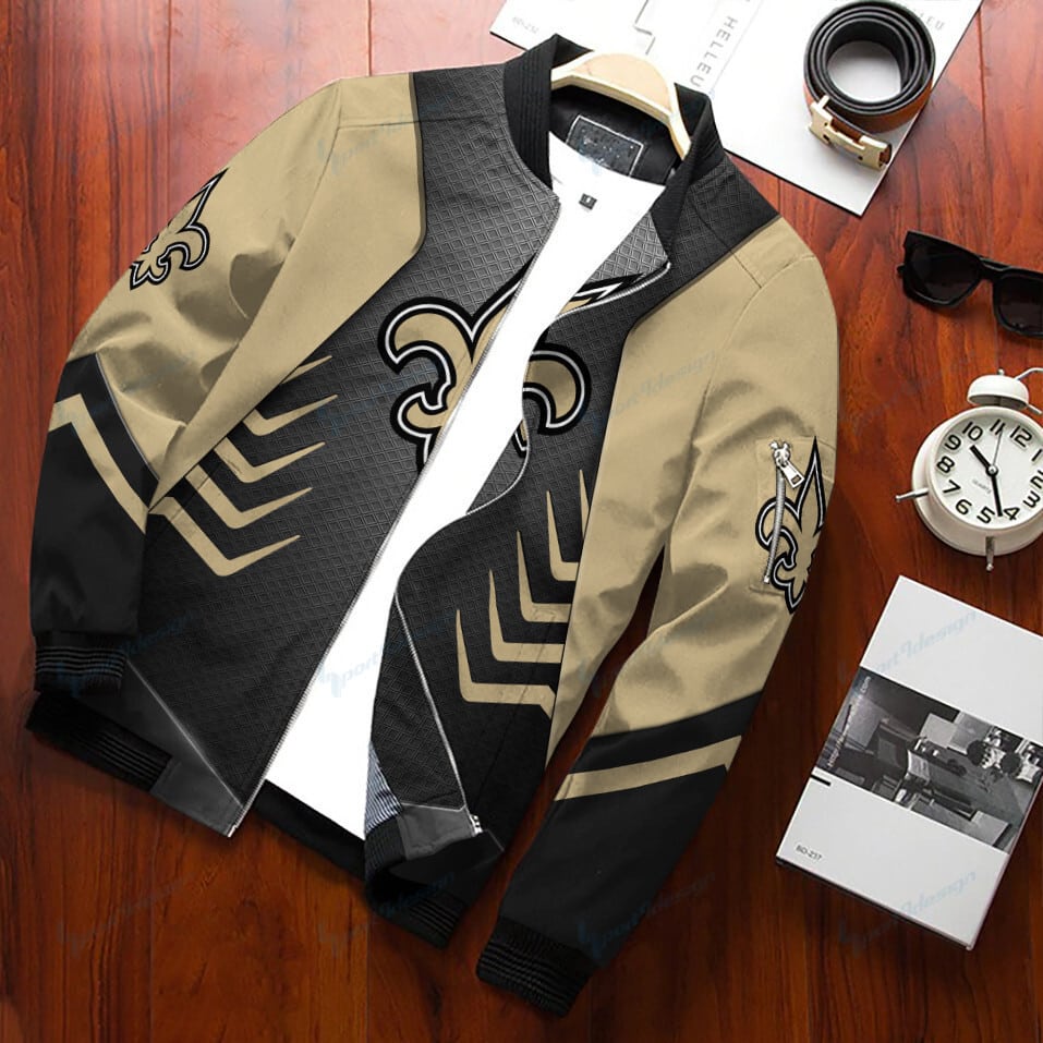 new orleans saints bomber jacket bg348 la4f3