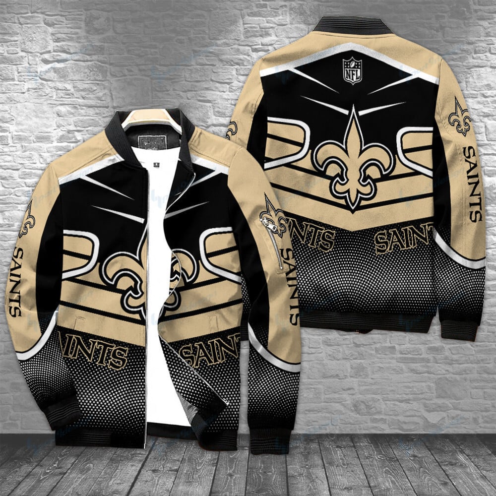 new orleans saints bomber jacket bg366 acv5c