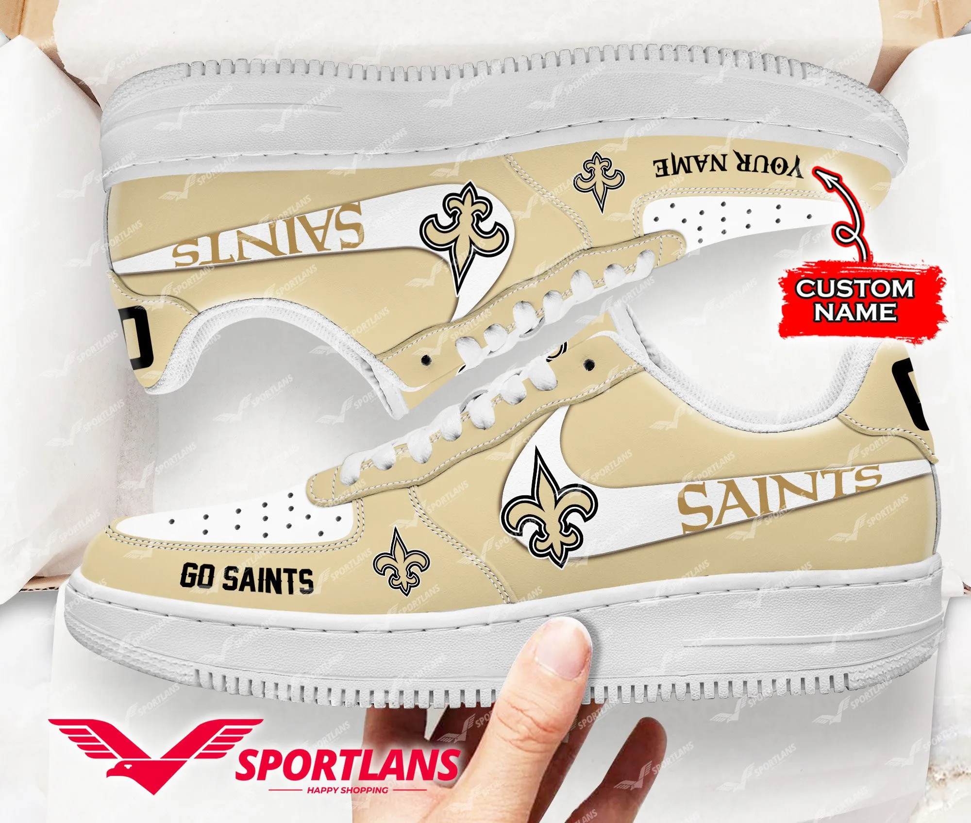 new orleans saints nfl personalized air force 1 shoes nmjli new orleans saints nfl personalized air force 1 shoes nmjli