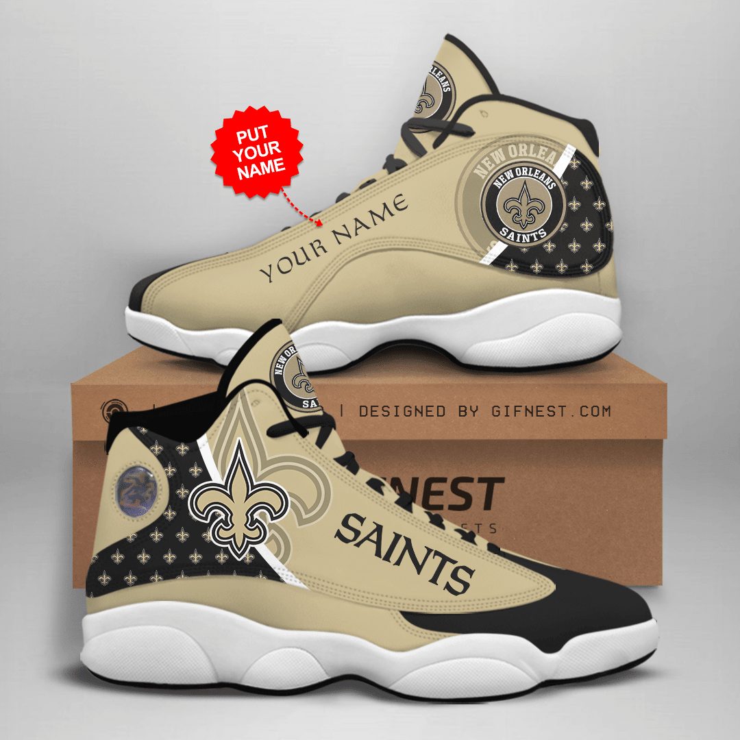 new orleans saints personalized ajd13 sneakers 1063 tlh2v