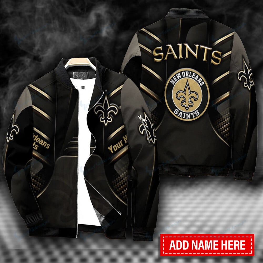new orleans saints personalized bomber jacket bg347 3rsix