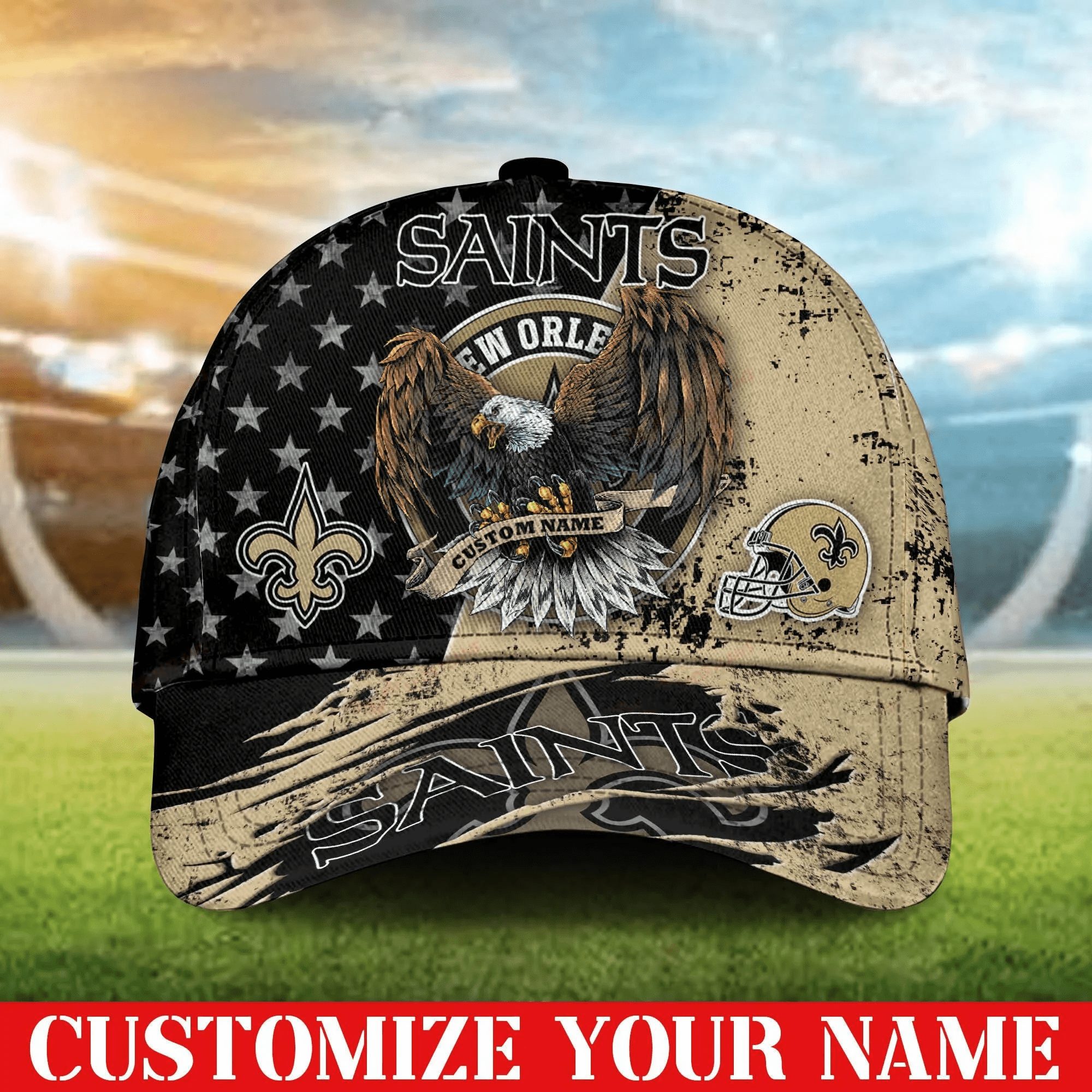 new orleans saints personalized classic cap bb395 gksre