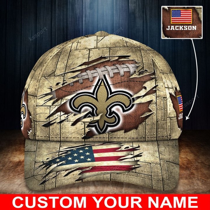 new orleans saints personalized classic cap bg237 badch
